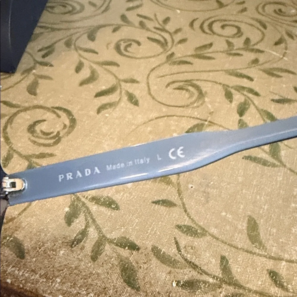 Prada Brown Tortoise and Blue Sunglasses - Picture 6 of 8